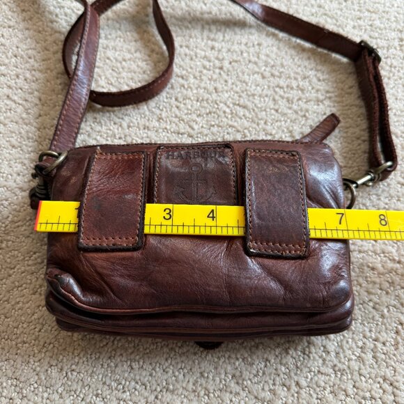 Harbour 2nd Luna Bag Crossbody Belt Leather Cognac Brown - Picture 16 of 16